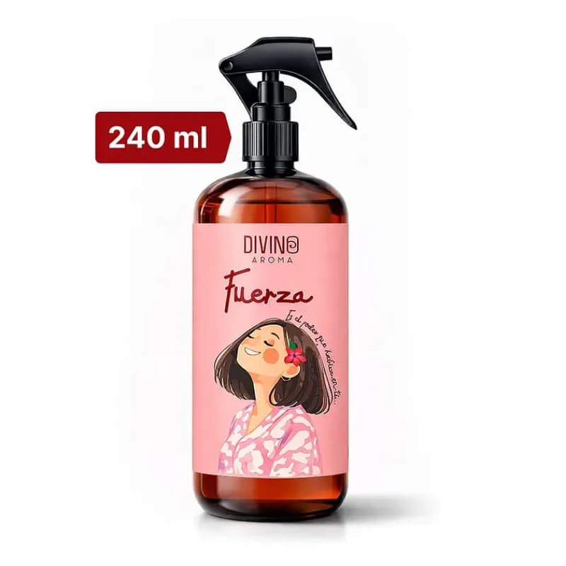 Imagen de AROMATIZANTE AMBIENTAL Y TEXTIL FUERZA 240ML- AROMAS QUE INSPIRAN