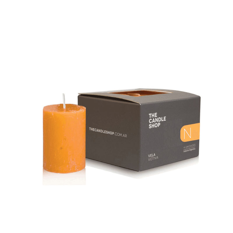 Imagen de VELA VOTIVA EN CAJA NECTARINE