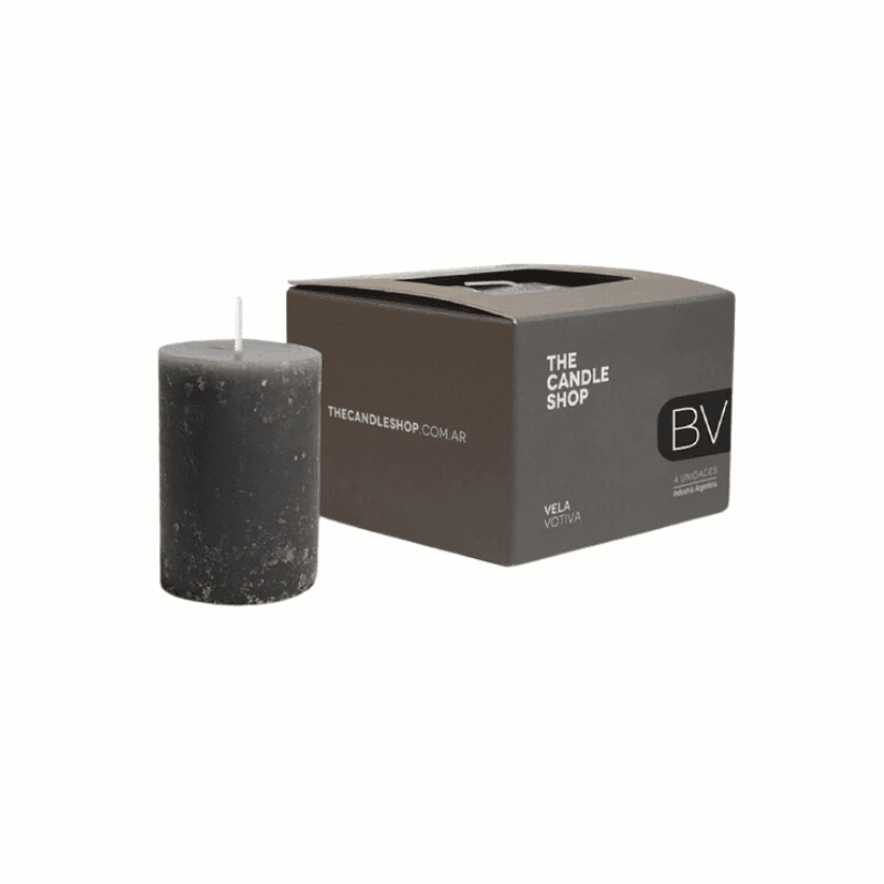 Imagen de VELA VOTIVA EN CAJA BLACK VETIVER